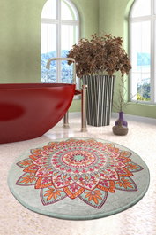 Mijölnir Royal Djt Alfombrilla de baño Multicolor 100 cm